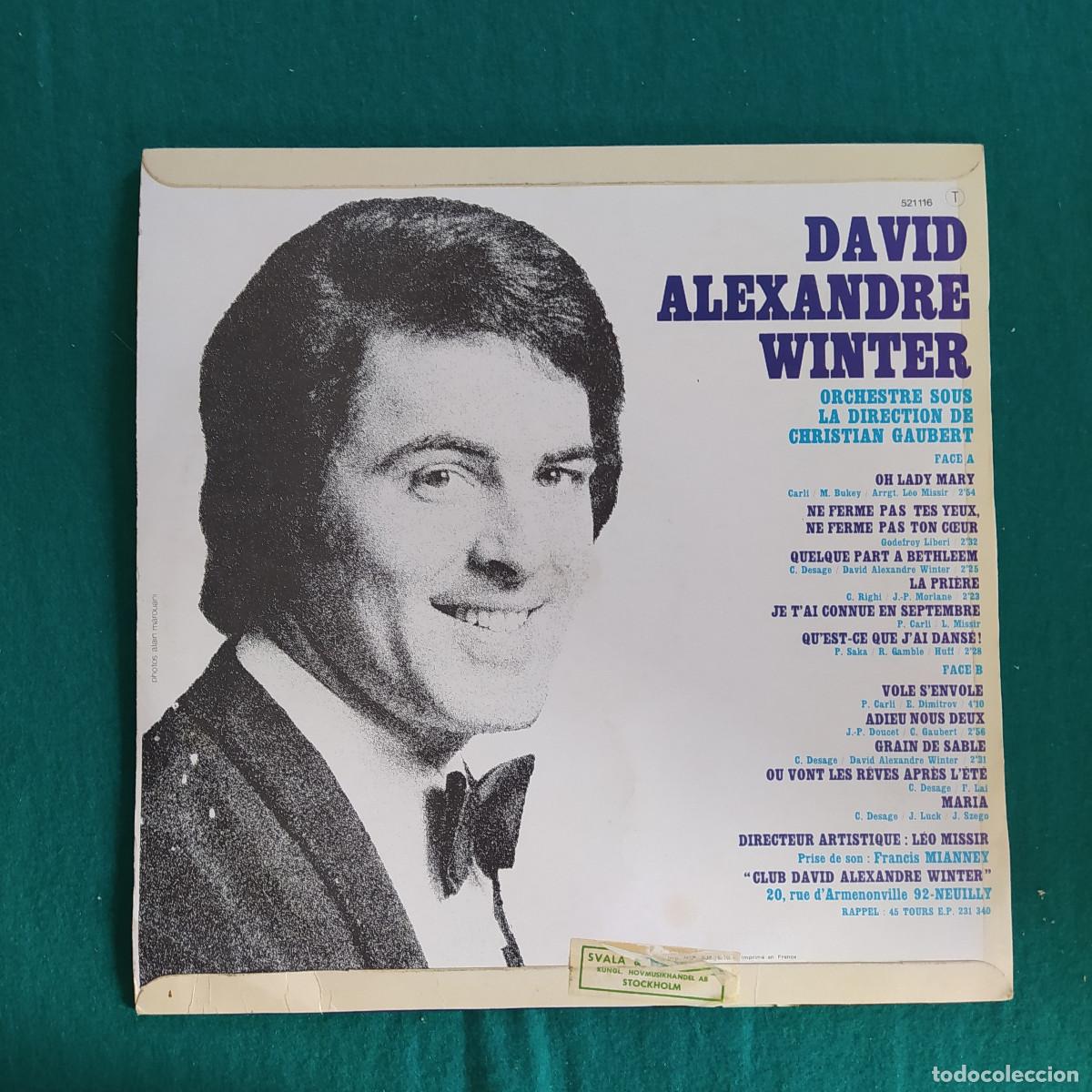 Discos de vinilo: David Alexandre Winter &ndash; Oh Lady Mary - Foto 2