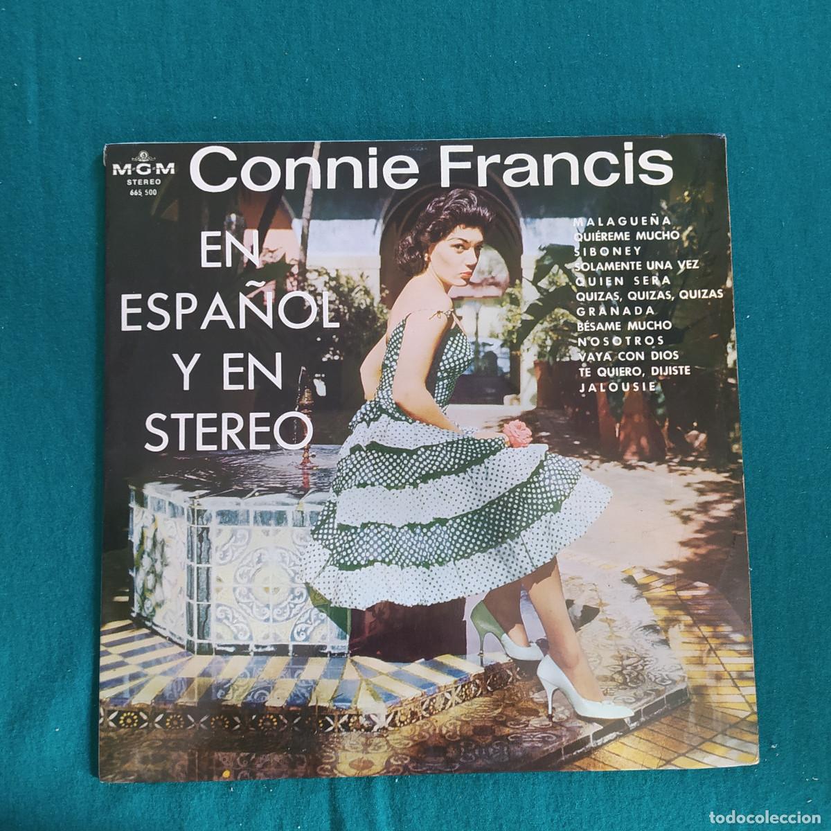 Discos de vinilo: Connie Francis &ndash; Canta En Espa&ntilde;ol Y En Stereo - Foto 1
