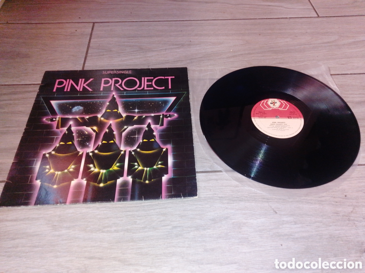 Discos de vinilo: PINK PROJECT - DISCO PROJECT - MAXI - SPAIN - CBS - LV - - Foto 1