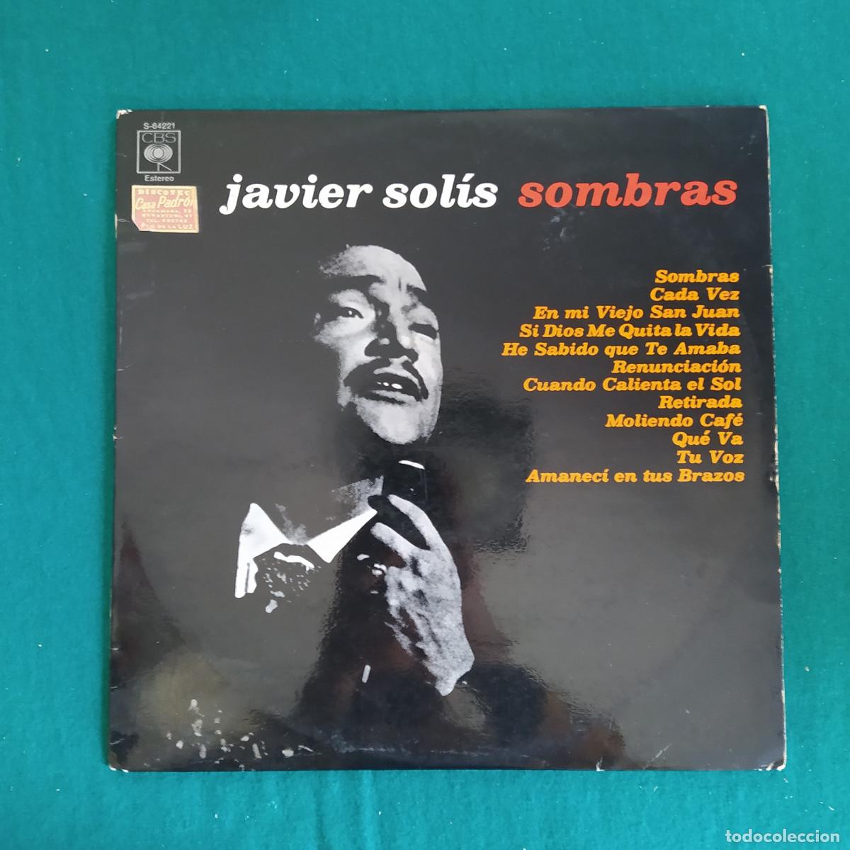 Discos de vinilo: Javier Sol&iacute;s &ndash; Sombras - Foto 1