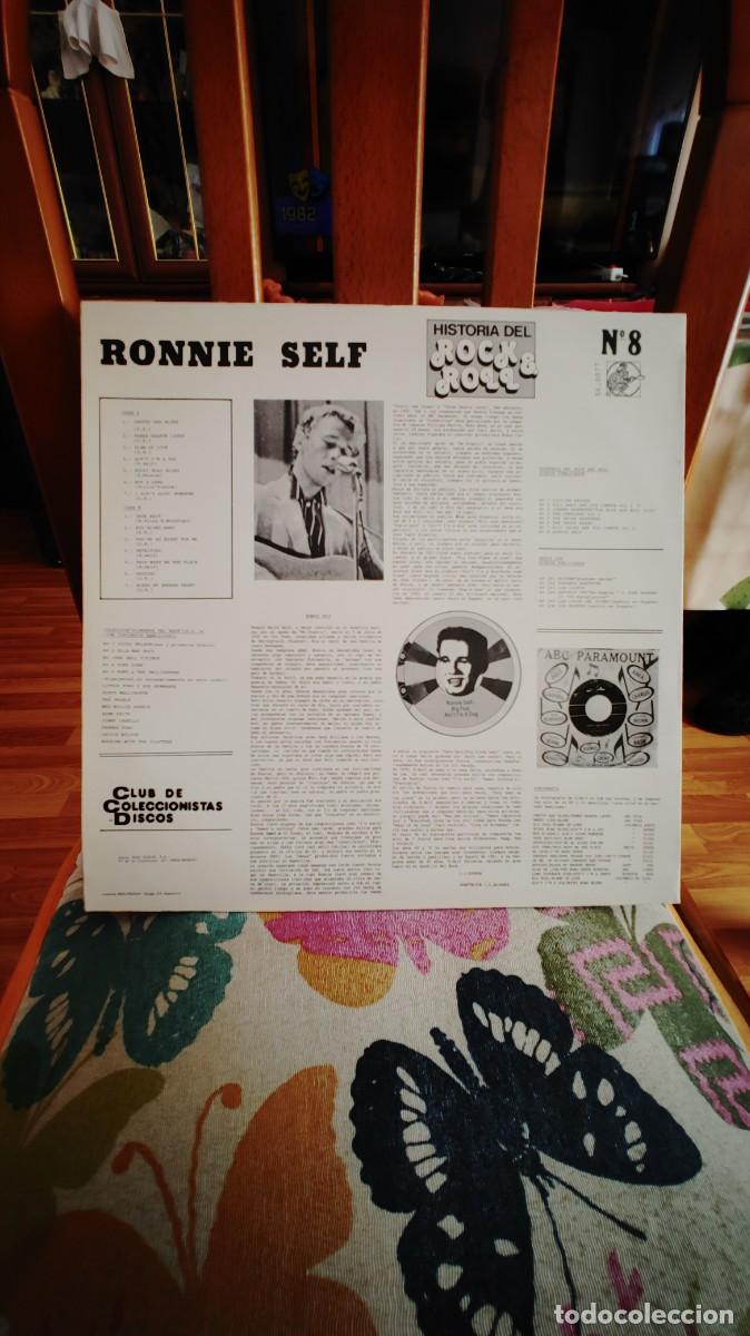 Discos de vinilo: RONNIE SELF-LP HISTORIA DEL ROCK & ROLL-NUEVO - Foto 2