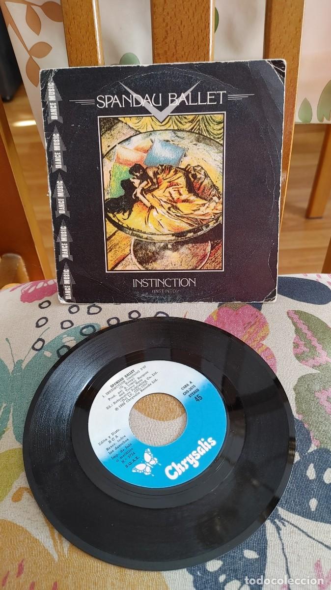 Discos de vinilo: SPANDAU BALLET-SINGLE INSTINCTION - Foto 1