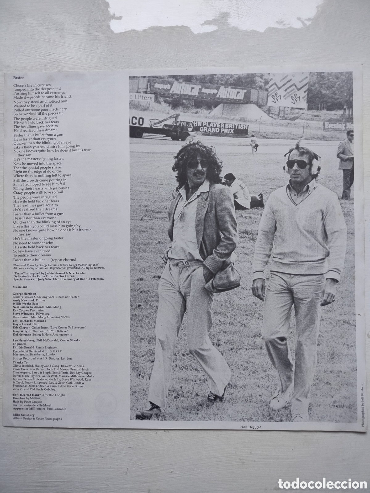 Discos de vinilo: George Harrison LP 1979 - Foto 3