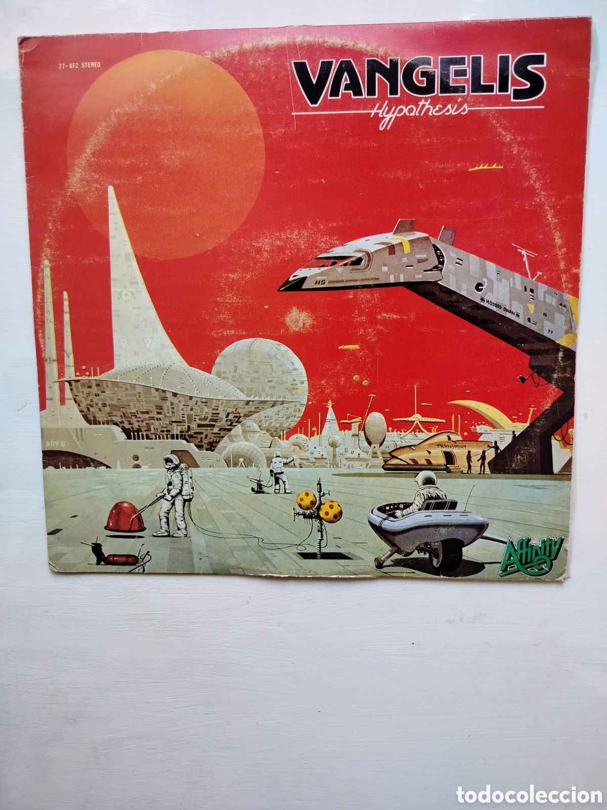 Discos de vinilo: Vangelis LP Hypothesis - Foto 1