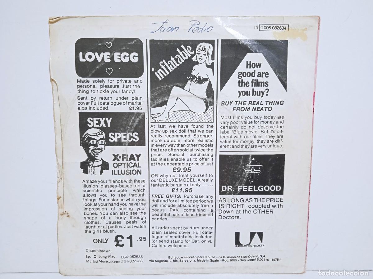 Discos de vinilo: Dr. Feelgood - Siempre Que El Precio Est&eacute; Bien - Single - 1979 - Foto 2
