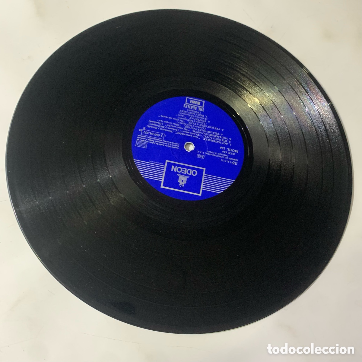 Discos de vinilo: lp The Beatles &lrm;&ndash; Help! &rdquo;Socorro&rdquo; edicion espa&ntilde;ola - Foto 4