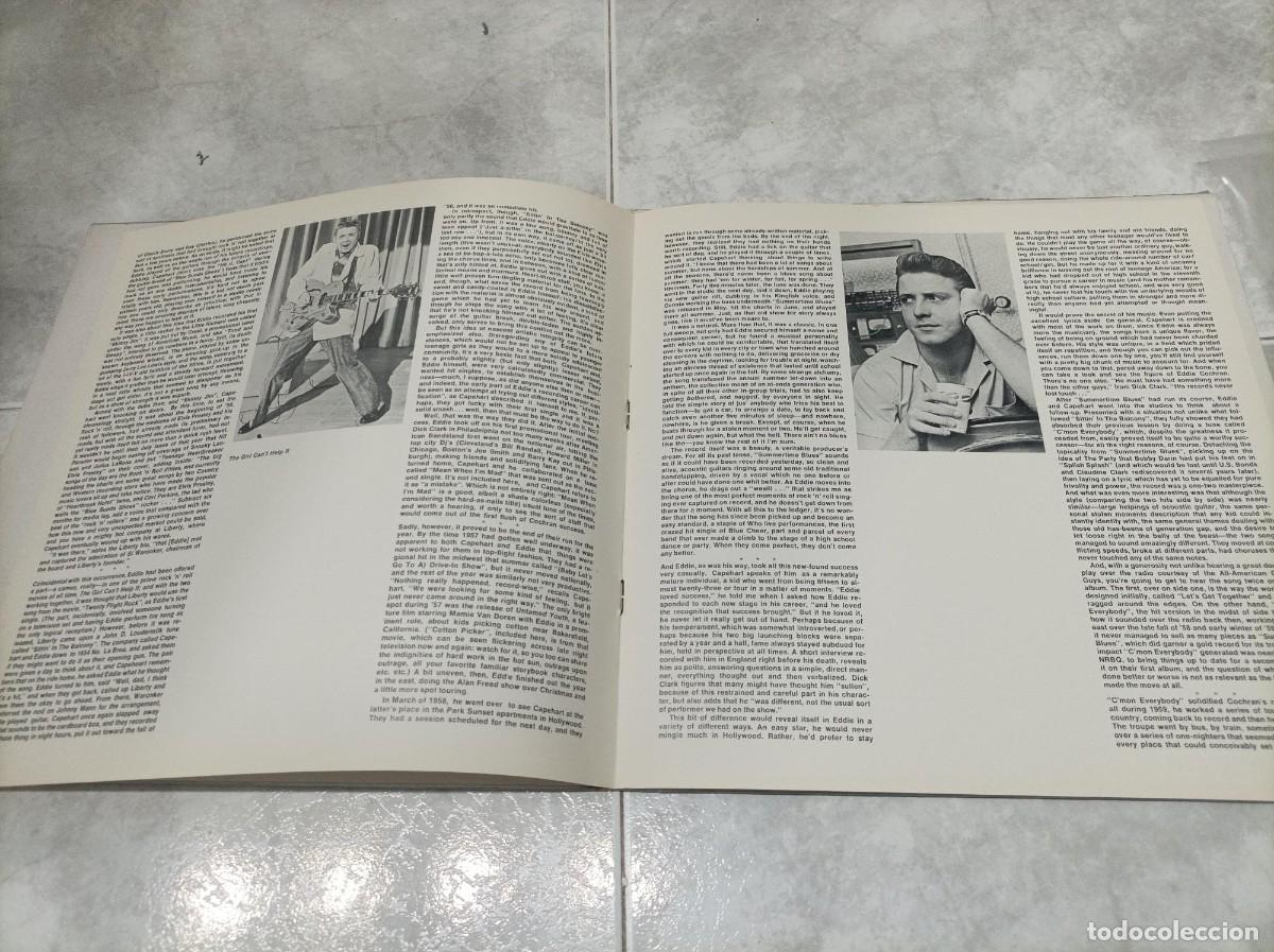 Discos de vinilo: Eddie Cochran masters series lp doble-dificil- - Foto 5