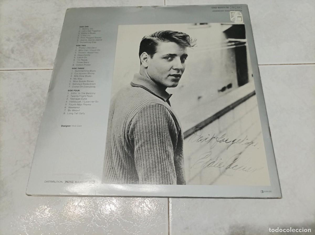 Discos de vinilo: Eddie Cochran masters series lp doble-dificil- - Foto 6