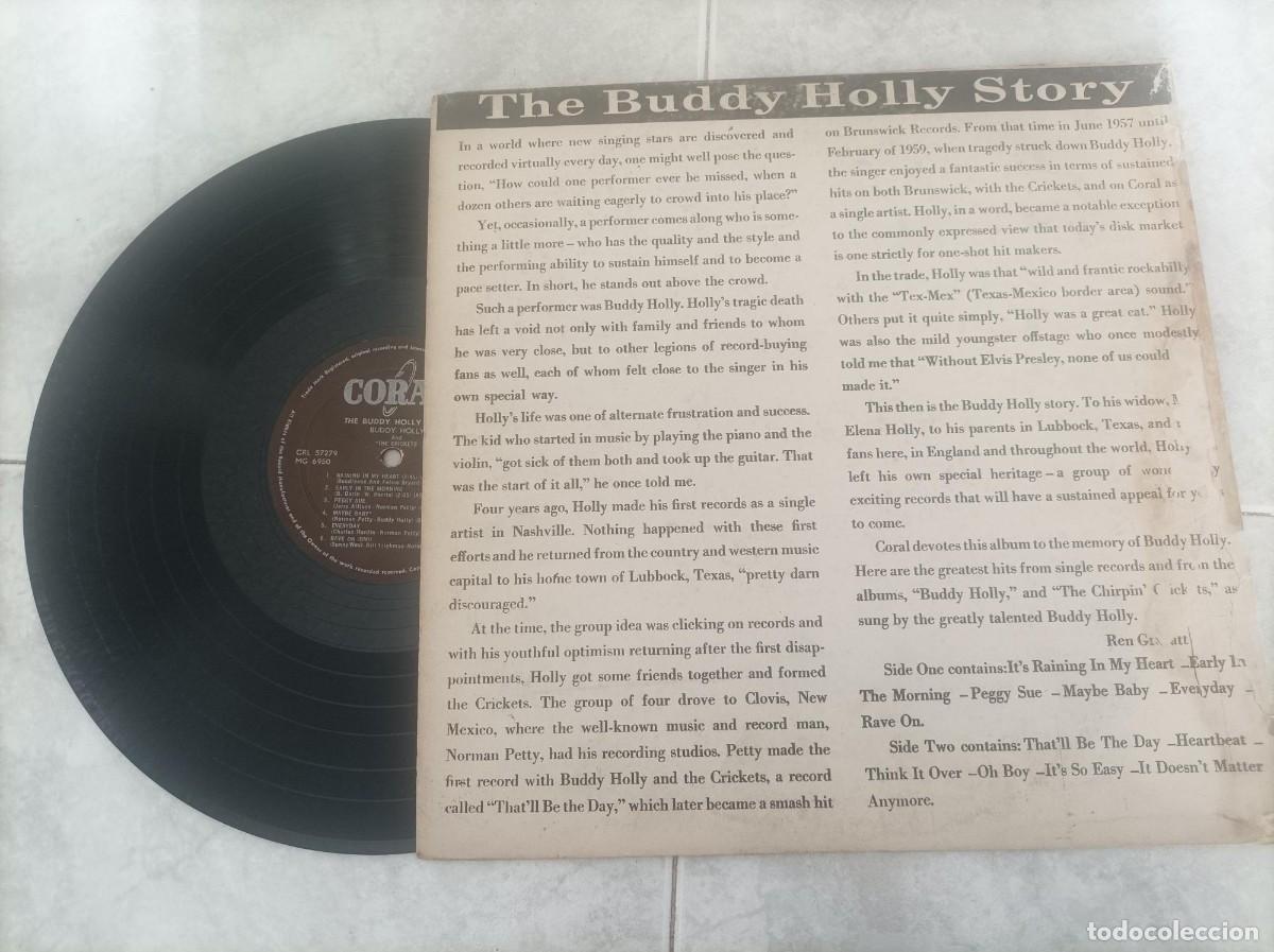 Discos de vinilo: Buddy Holly lp original USA - Foto 2