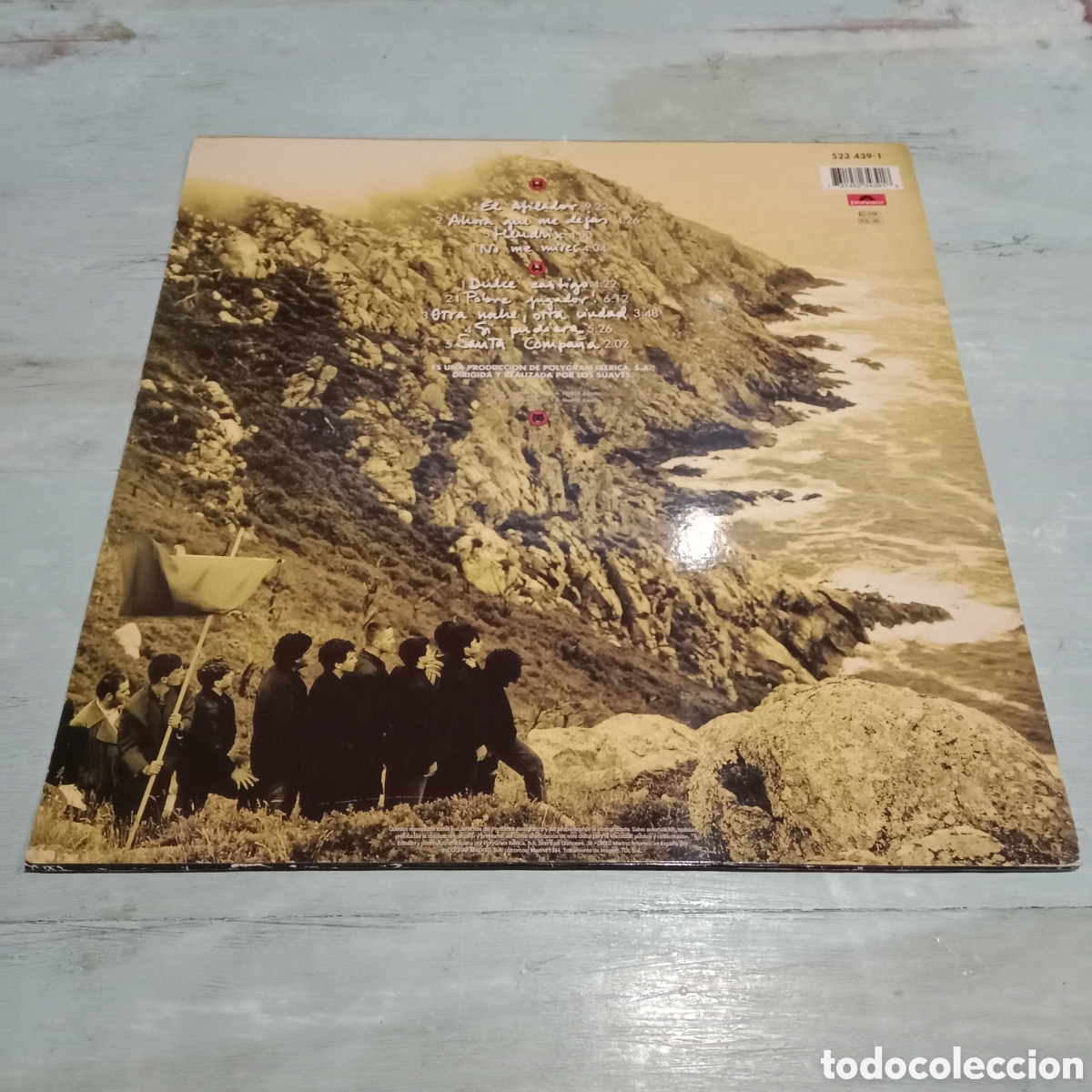 Discos de vinilo: LOS SUAVES - SANTA COMPA&Ntilde;A - LP - Foto 2