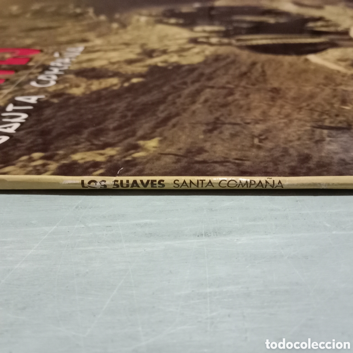Discos de vinilo: LOS SUAVES - SANTA COMPA&Ntilde;A - LP - Foto 3