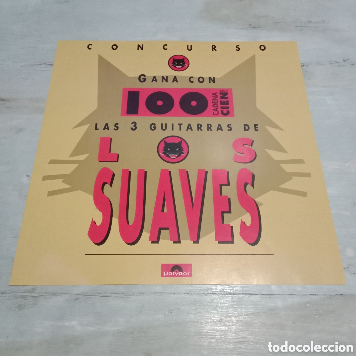 Discos de vinilo: LOS SUAVES - SANTA COMPA&Ntilde;A - LP - Foto 7