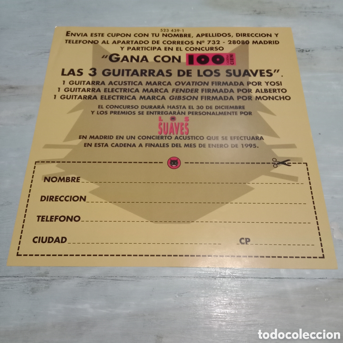 Discos de vinilo: LOS SUAVES - SANTA COMPA&Ntilde;A - LP - Foto 8