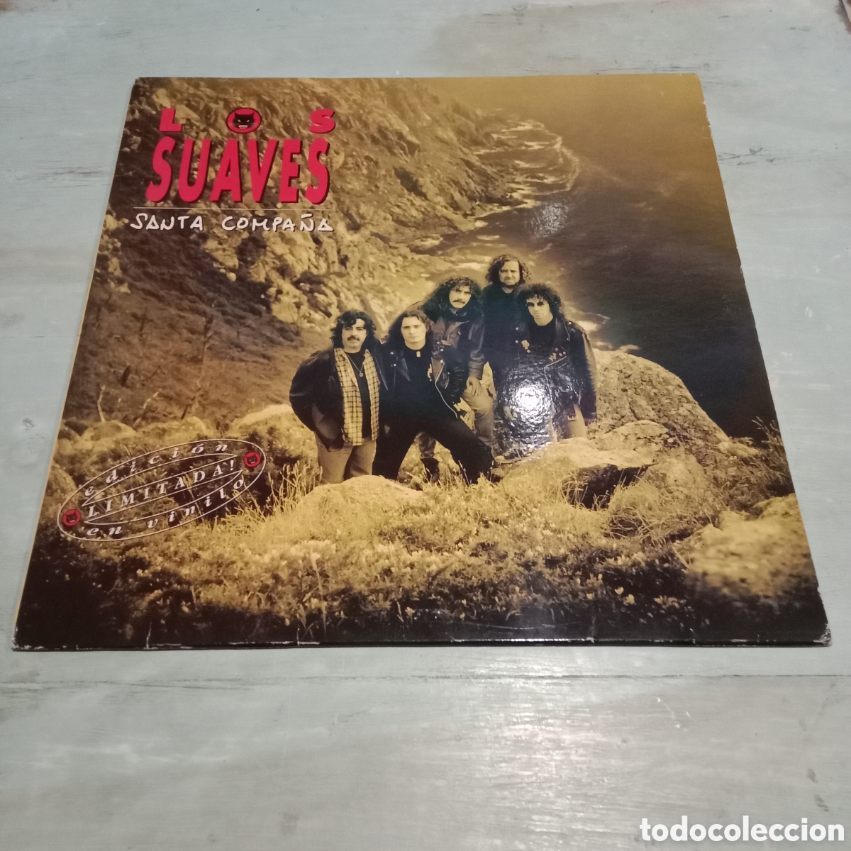 Discos de vinilo: LOS SUAVES - SANTA COMPA&Ntilde;A - LP - Foto 1