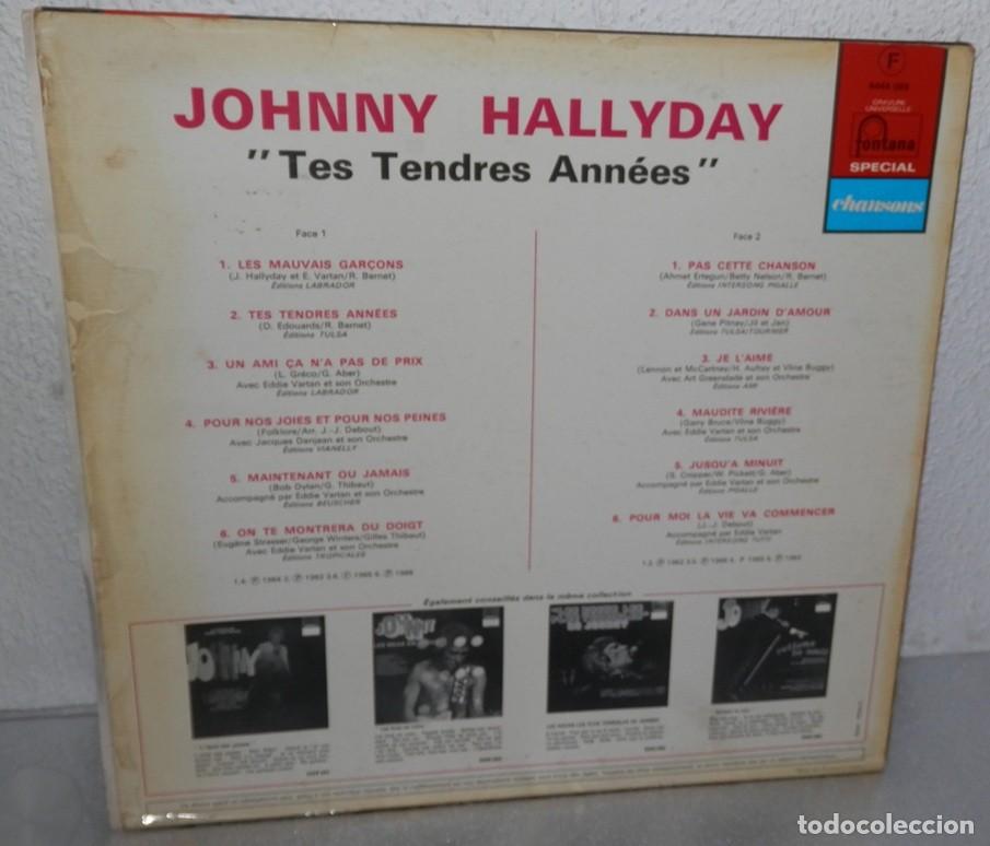 Discos de vinilo: DISCO LP DE VINILO DE JOHNNY HALLYDAY - Foto 2