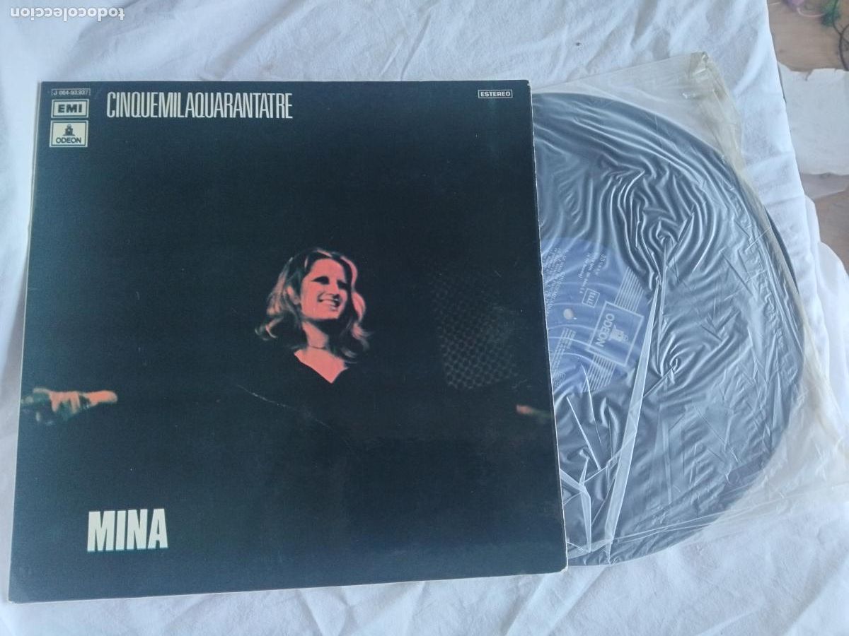 Discos de vinilo: MINA. CINQUEMILAQUARANTATRE. LP EMI 1972. - Foto 1
