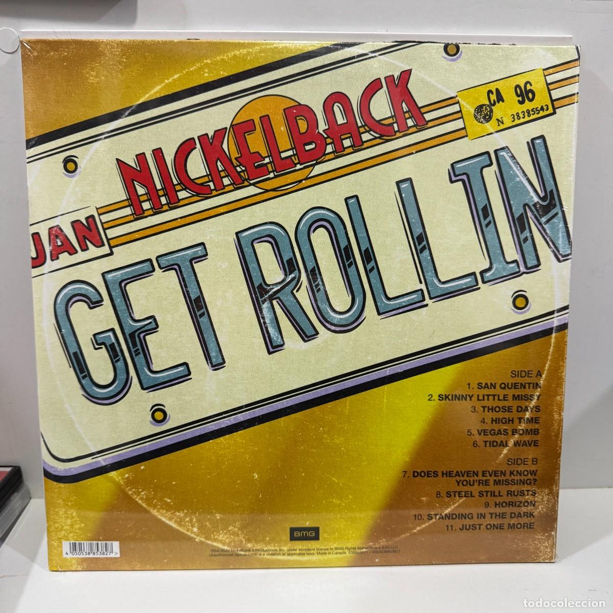 Discos de vinilo: Nickelback - Get Rollin (LP) *Precintado* - Foto 2