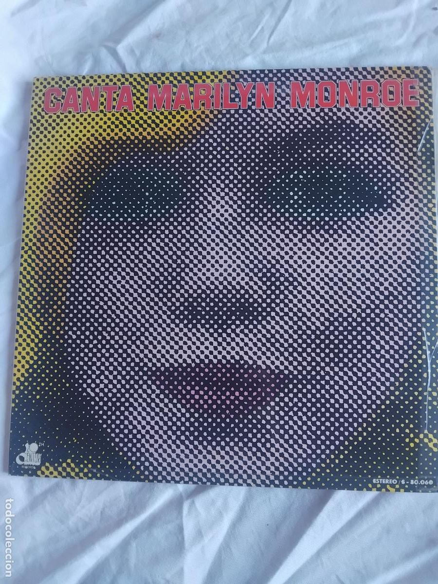 Discos de vinilo: CANTA MARILYN MONROE. LP CENTURY 1973 CON LIBRETO. - Foto 1
