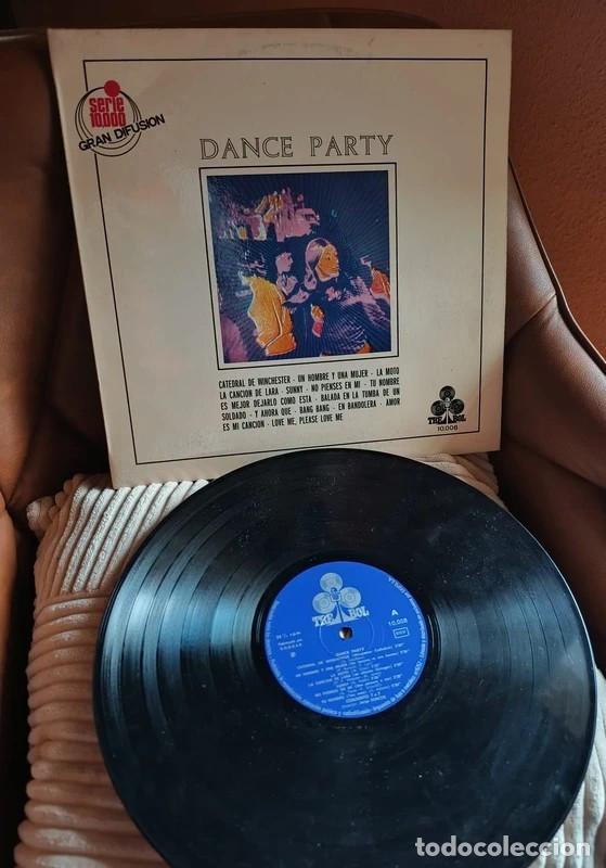 Discos de vinilo: CONJUNTO 7 X 7 - DANCE PARTY - LP - 1970 - Foto 2