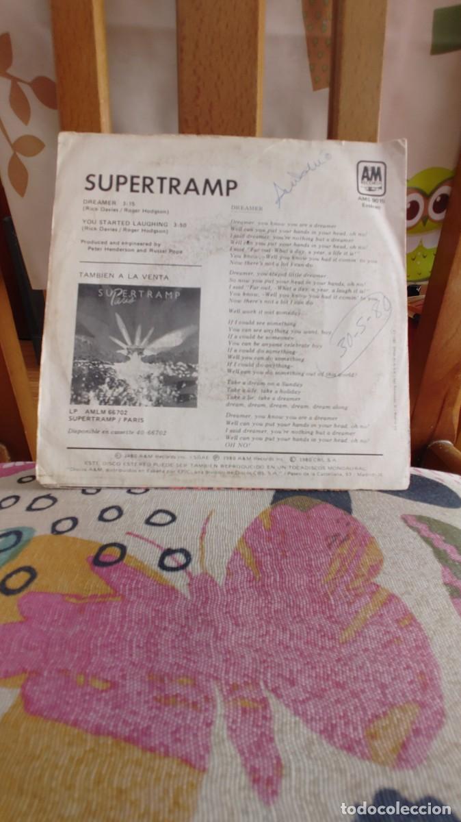 Discos de vinilo: SUPERTRAMP-SINGLE DREAMER - Foto 4