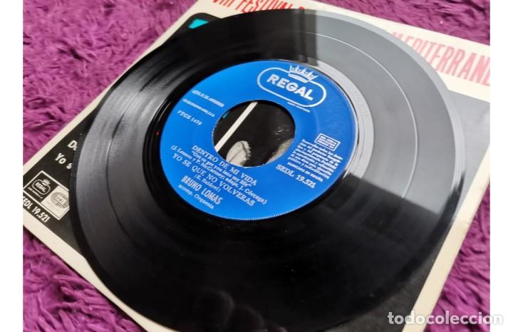 Discos de vinilo: Bruno Lomas. Como ayer. Vinilo 7 &rdquo; EP. - Foto 3