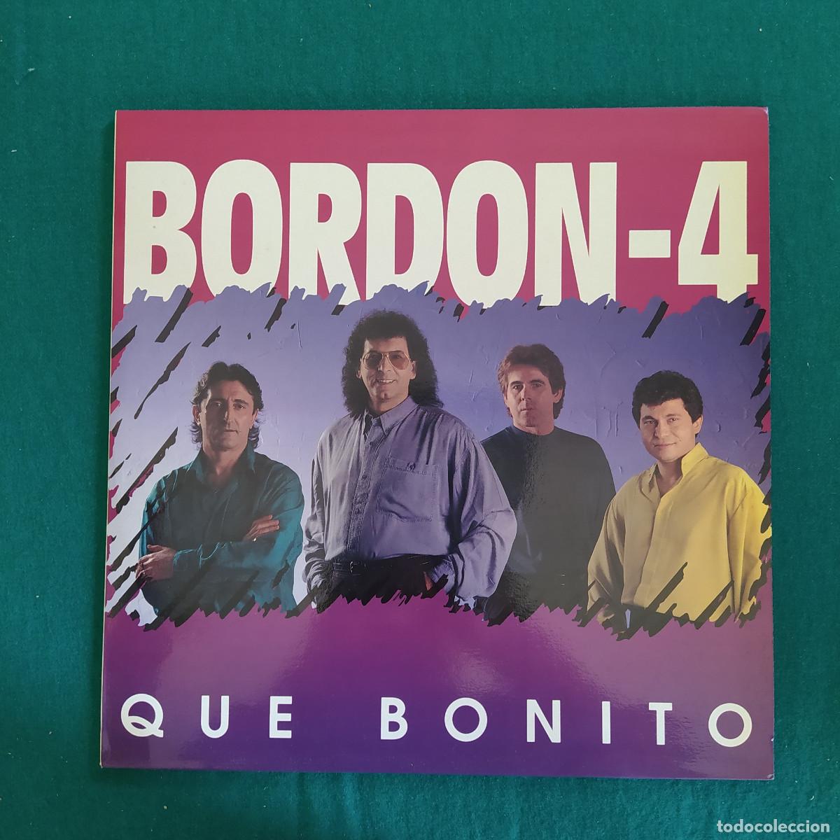 Discos de vinilo: BORDON-4 &ndash; QUE BONITO - Foto 1