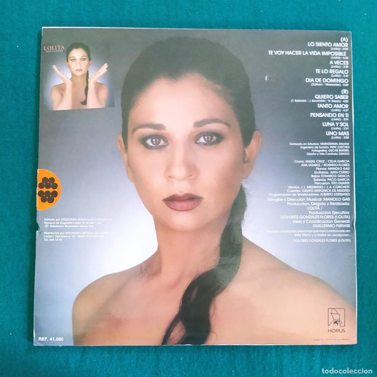 Discos de vinilo: LOLITA &ndash; MADRUGADA.. - Foto 2