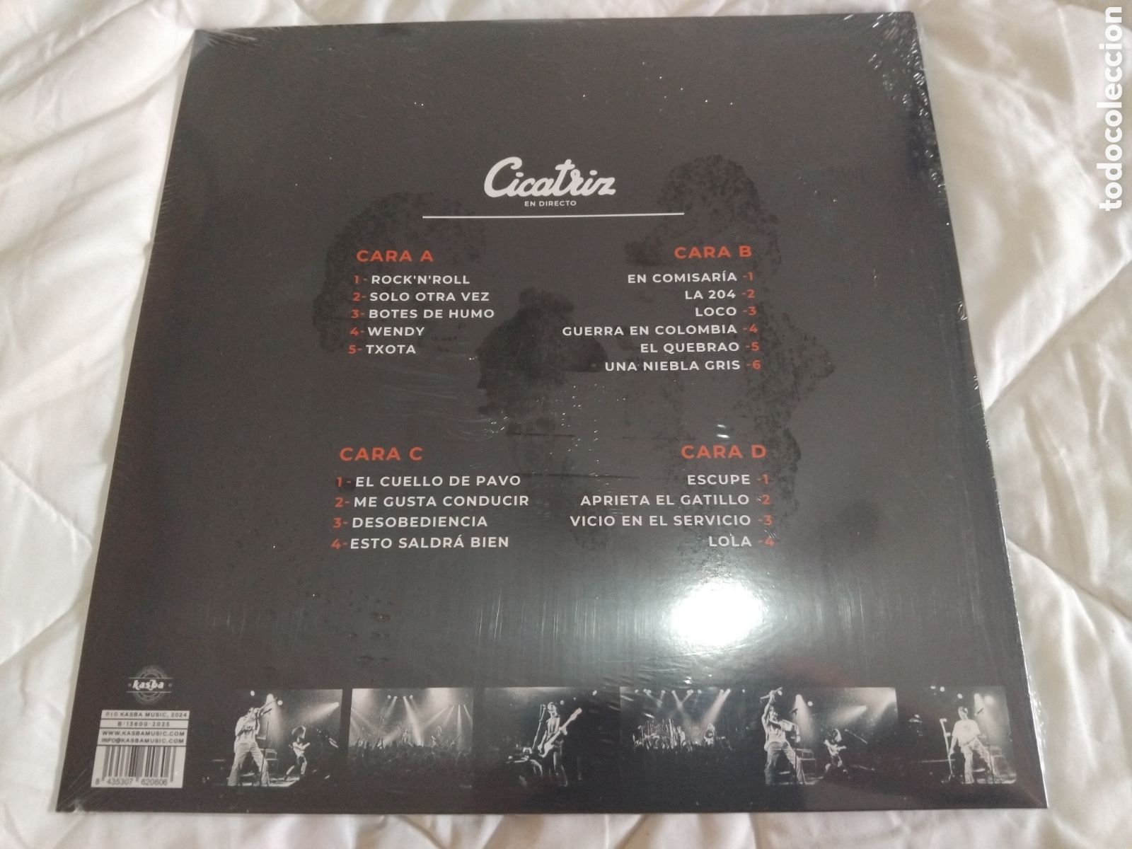 Discos de vinilo: Cicatriz ( En directo) vinilo. - Foto 2