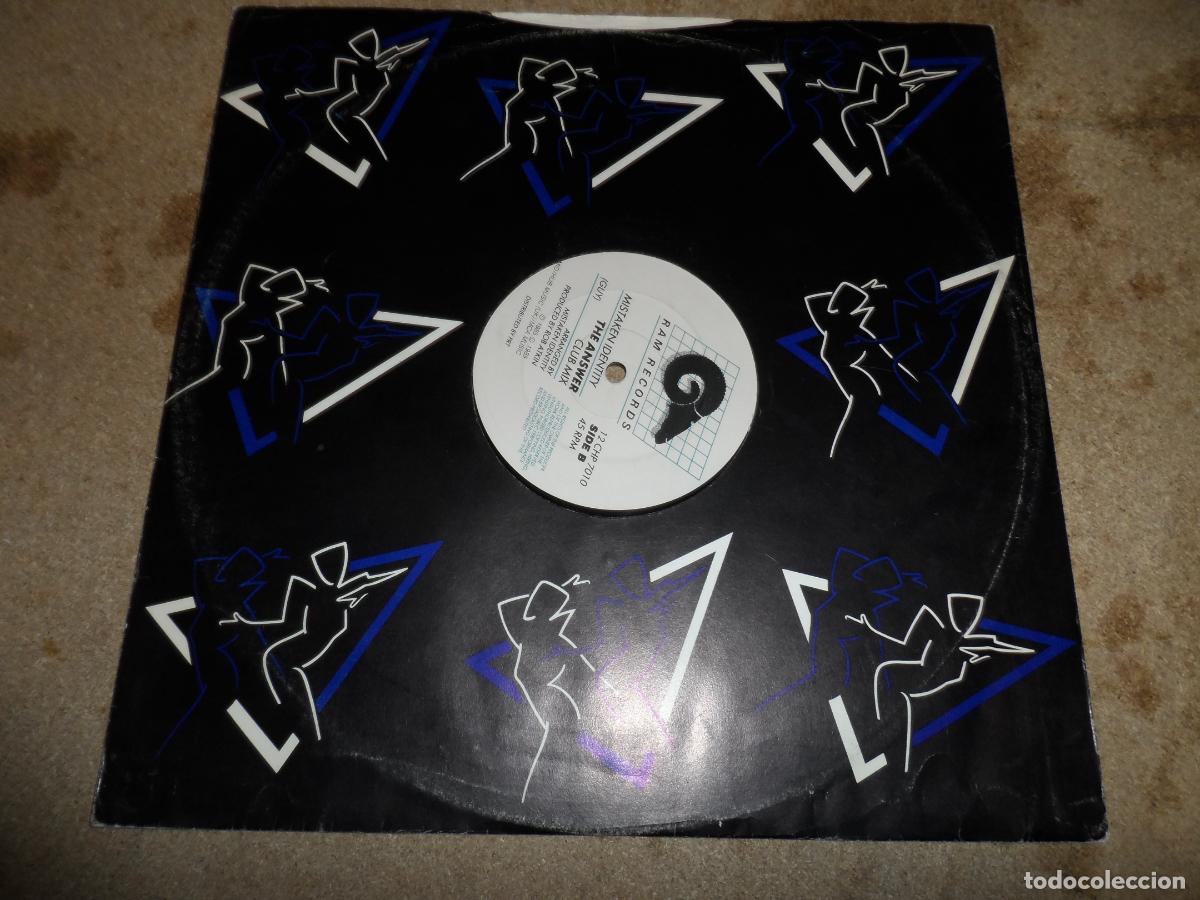 Discos de vinilo: Mistaken Identity &ndash; The Answer (UK 1985) - Foto 2