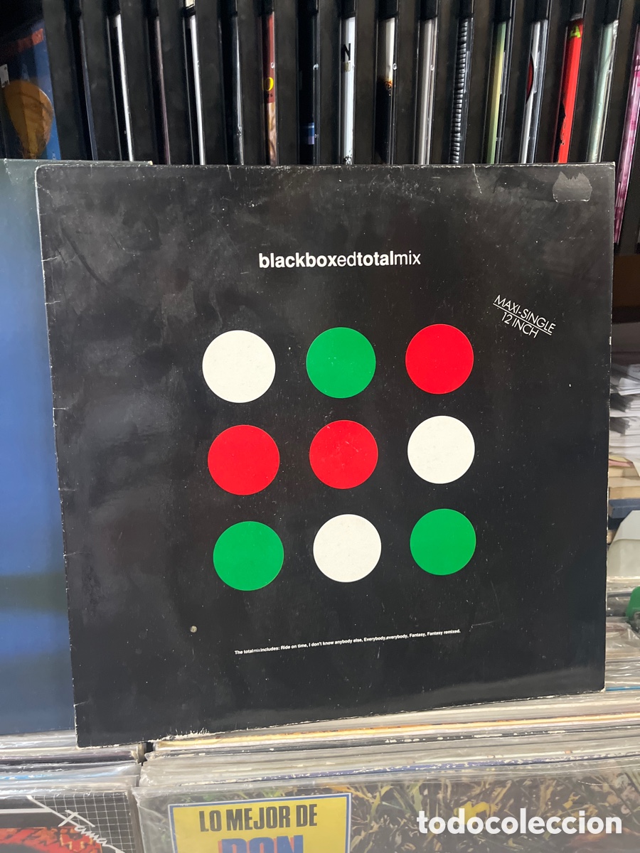 Discos de vinilo: black boxed total mix - Foto 1