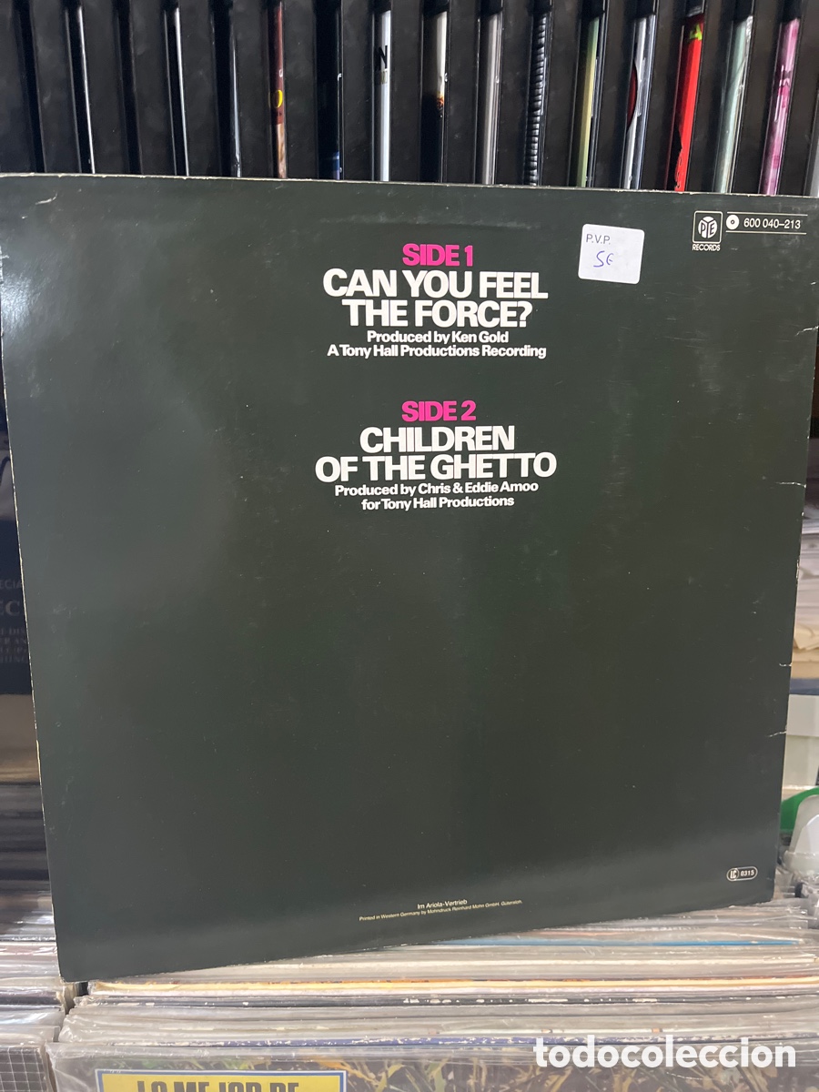 Discos de vinilo: real thing can you feel force - Foto 2