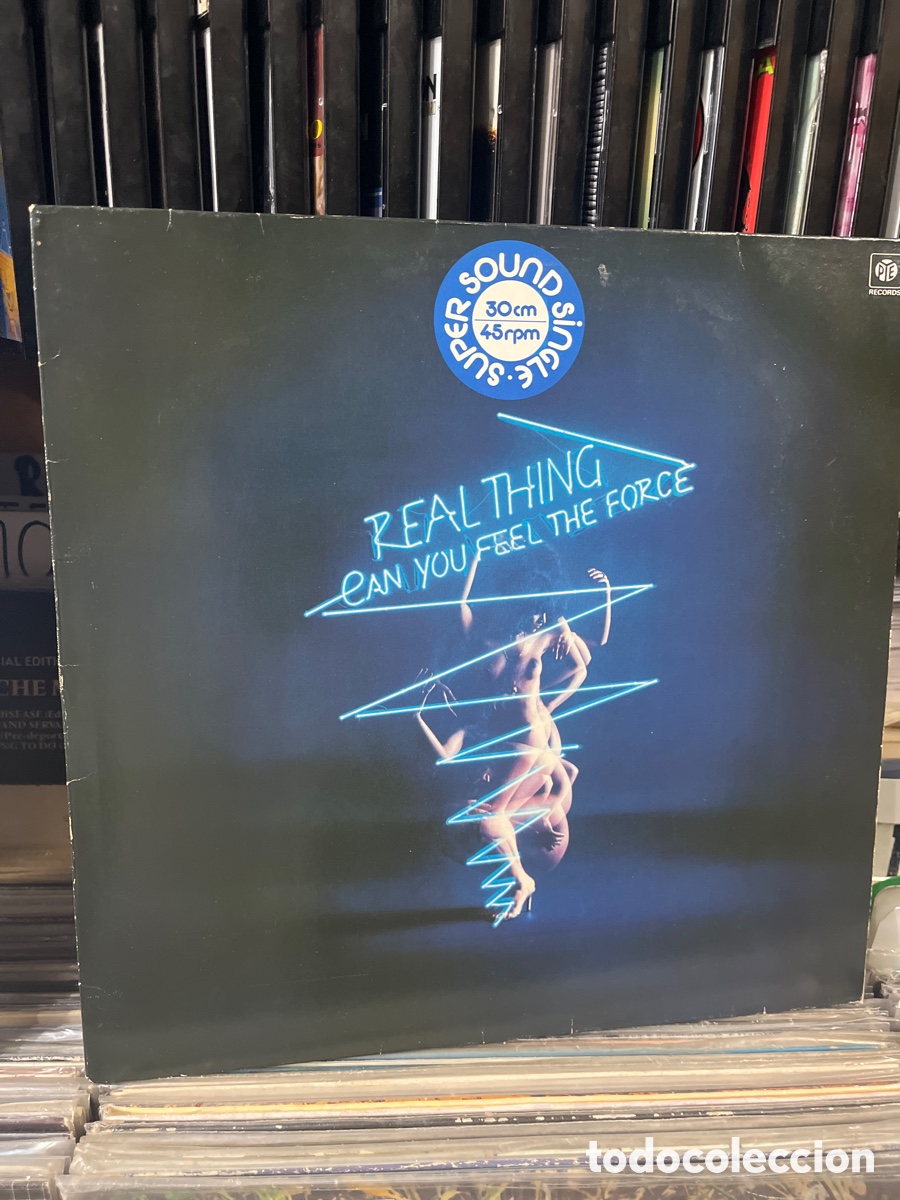 Discos de vinilo: real thing can you feel force - Foto 1