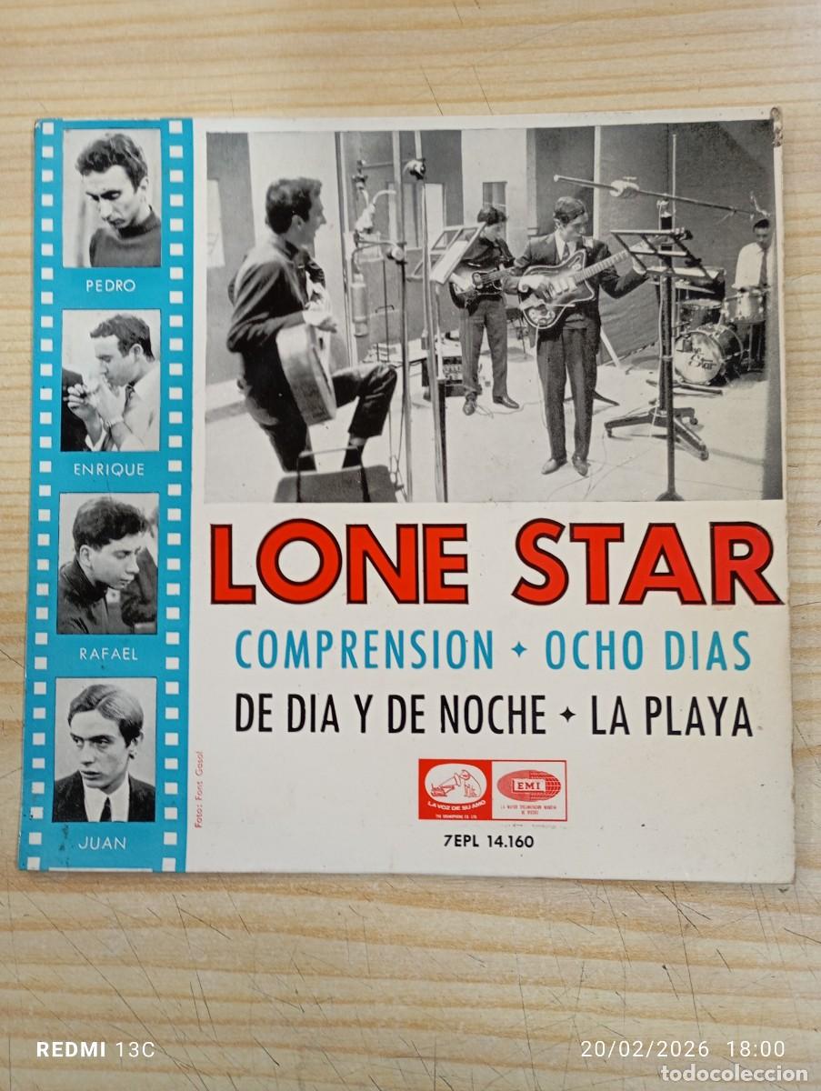 Discos de vinilo: EP CONJUNTO LONE STAR COMPRENSION + 3 CANCIONES - Foto 1