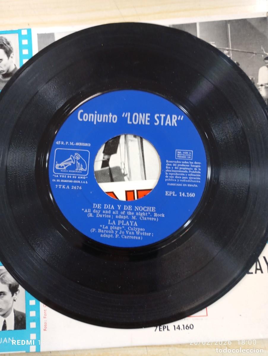 Discos de vinilo: EP CONJUNTO LONE STAR COMPRENSION + 3 CANCIONES - Foto 3