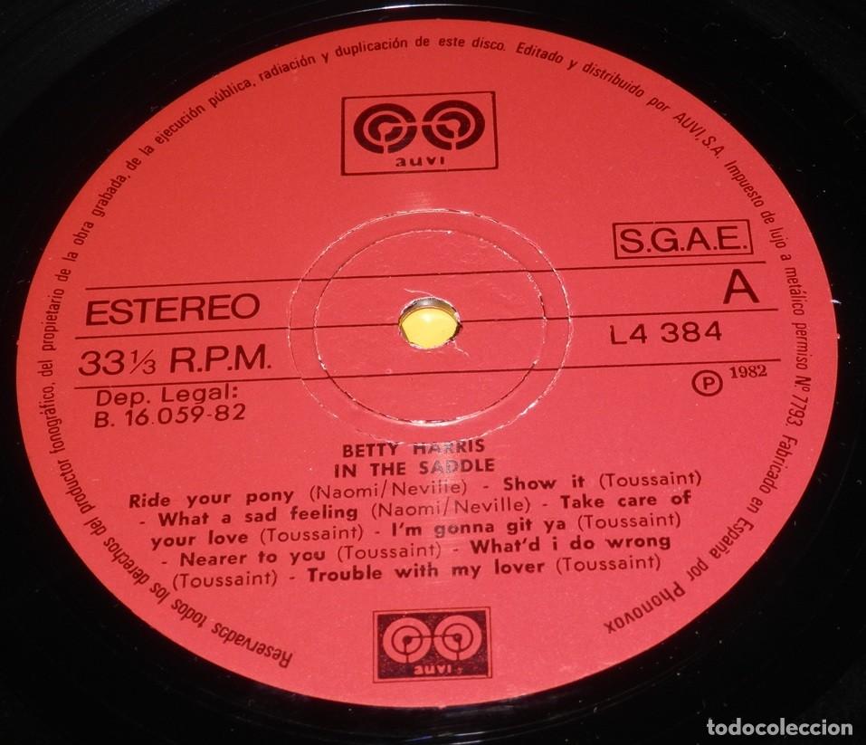 Discos de vinilo: DISCO LP VINILO DE BETTY HARRIS - Foto 3