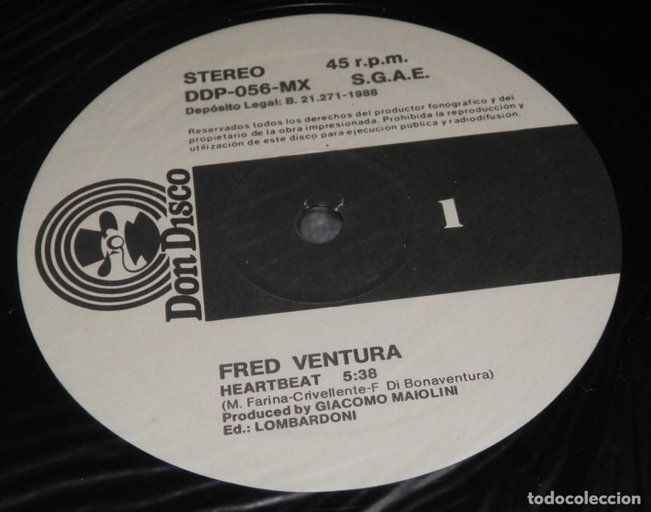 Discos de vinilo: DISCO MAXI SINGLE VINILO DE FRED VENTURA - Foto 3