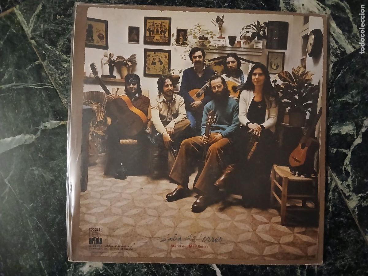Discos de vinilo: Maria Del Mar Bonet &ndash; Saba de terrer - Foto 2