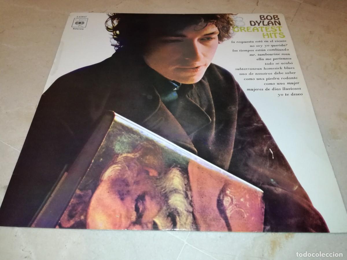 Discos de vinilo: BOB DYLAN-GREATEST HITS-EDICI&Oacute;N ESPA&Ntilde;OLA - Foto 1