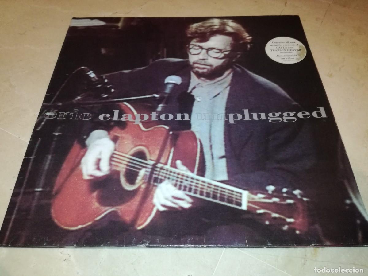 Discos de vinilo: ERIC CLAPTON-UNPLUGGED-GATEFOLD-ORIGINAL 1992 - Foto 1