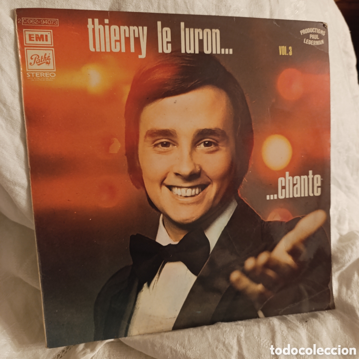 Discos de vinilo: Thierry Le Luron,&rdquo;Chante&rdquo;.&nbsp;Disco vinilo 1973 - Foto 1