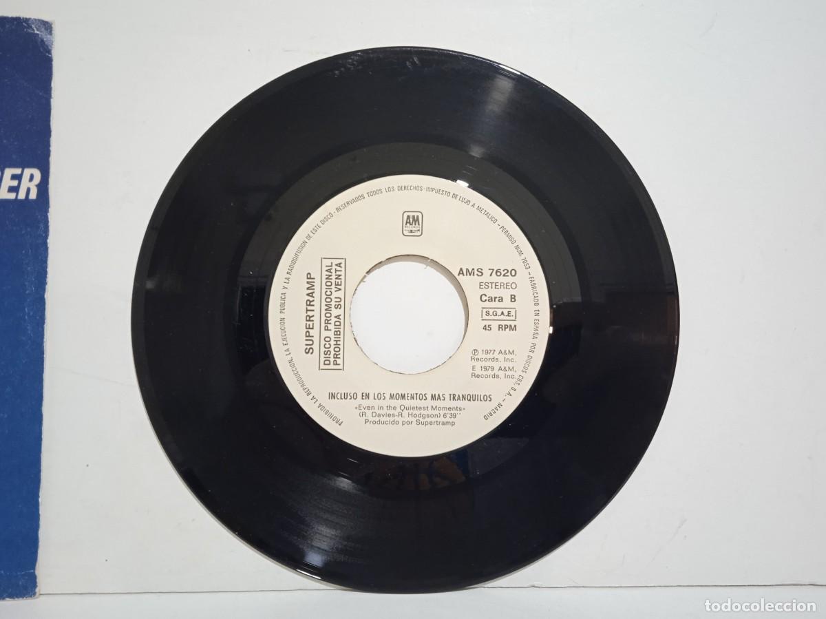 Discos de vinilo: Supertramp - Goodbye Stranger (Adios Extra&ntilde;o) - PROMO - Single - 1979 - Foto 5