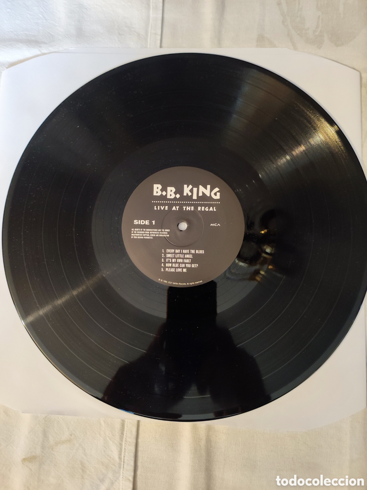 Discos de vinilo: B. B. KING - LIVE AT THE REGAL - Foto 3