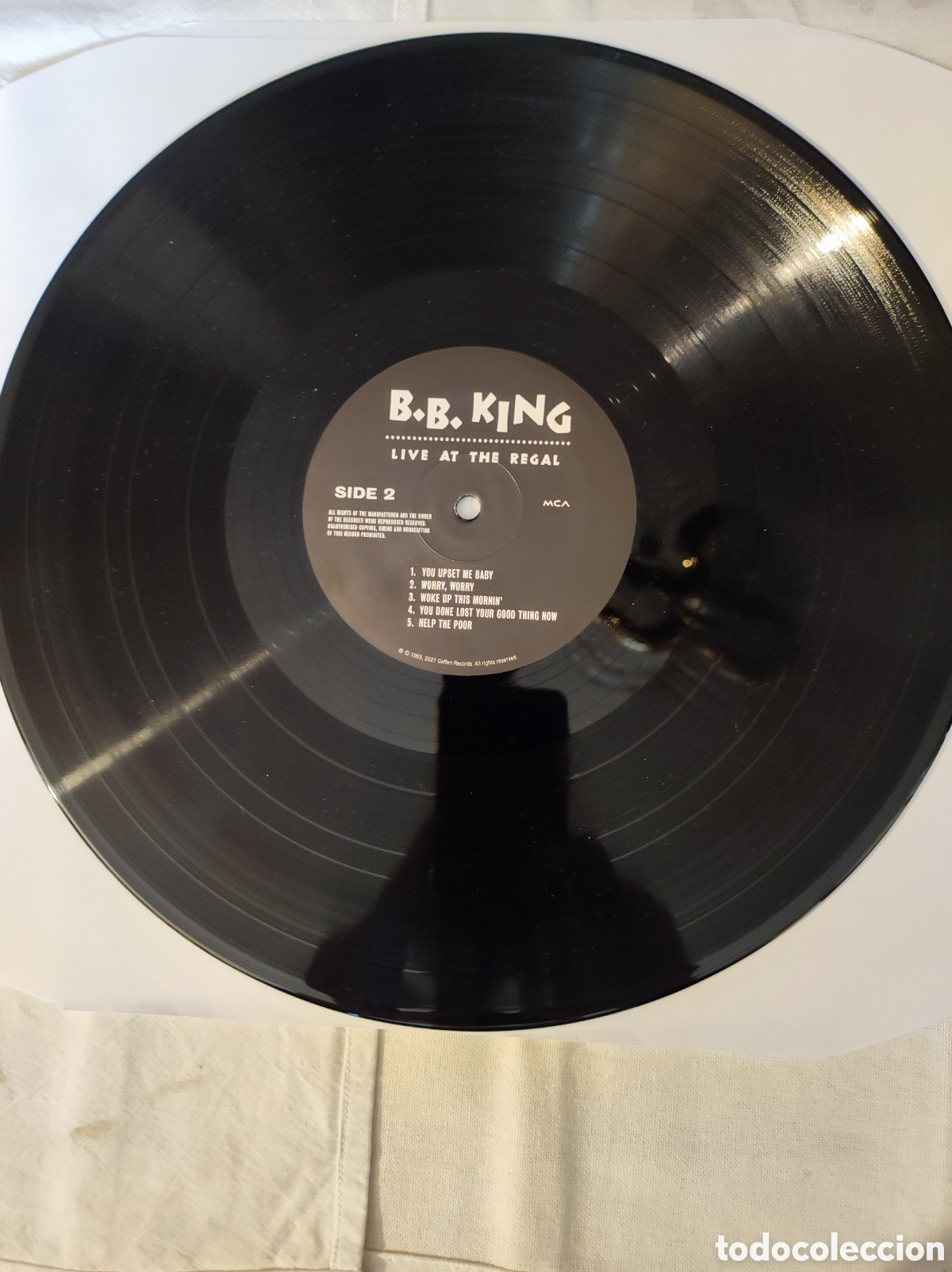 Discos de vinilo: B. B. KING - LIVE AT THE REGAL - Foto 4
