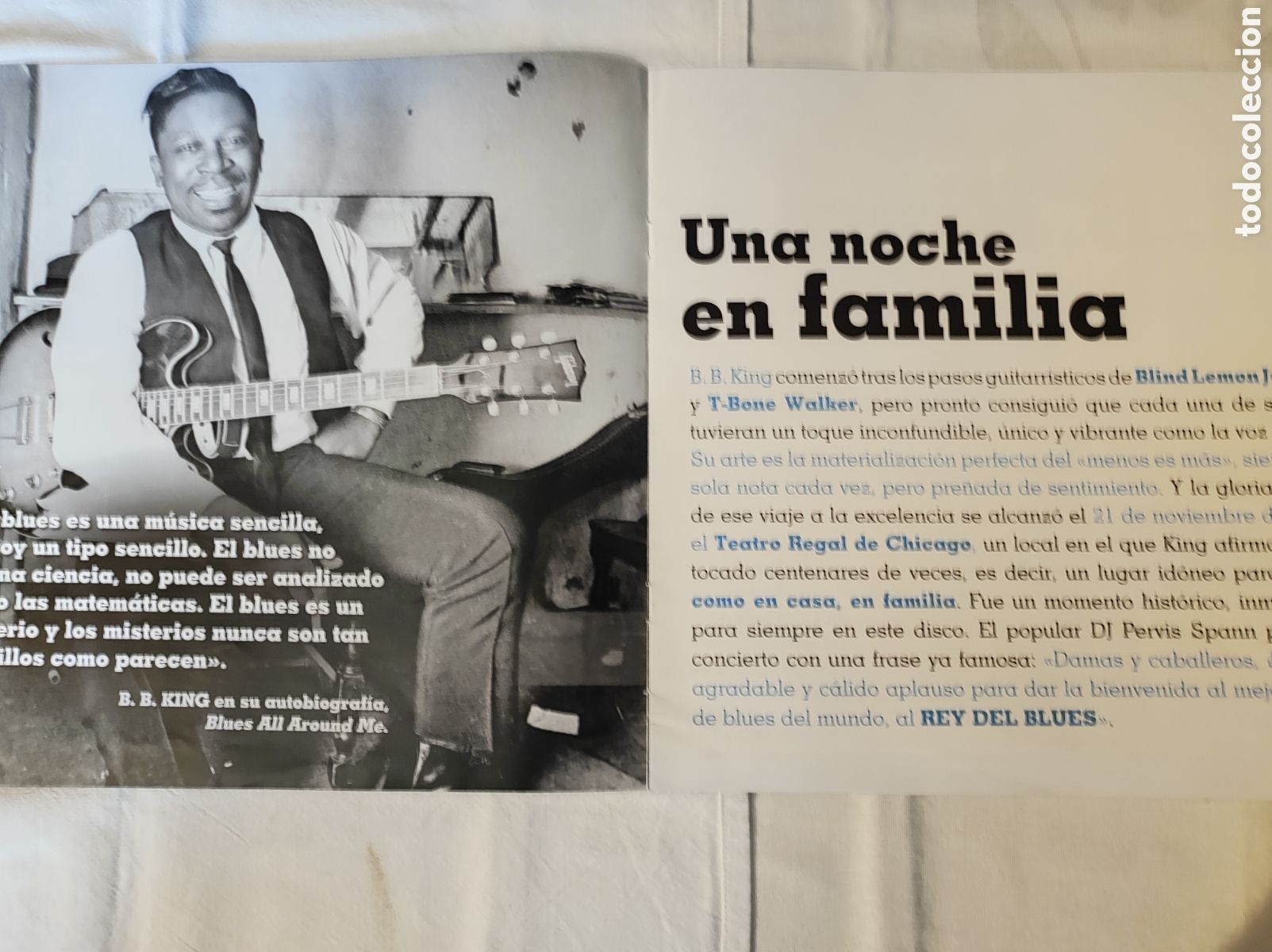 Discos de vinilo: B. B. KING - LIVE AT THE REGAL - Foto 6