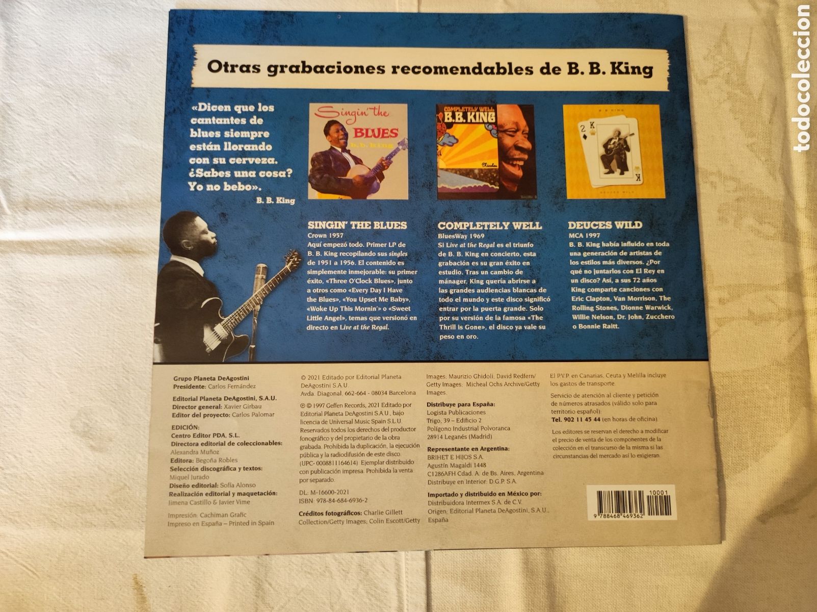 Discos de vinilo: B. B. KING - LIVE AT THE REGAL - Foto 9
