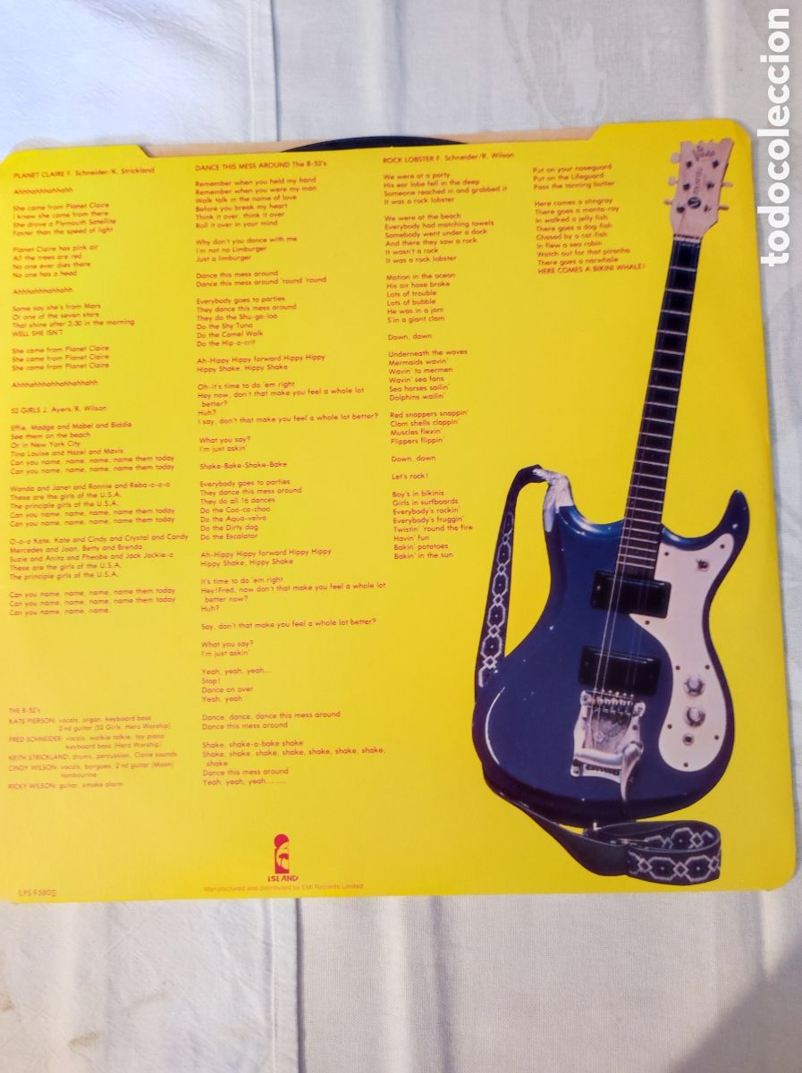 Discos de vinilo: THE B-52S - THE B-52S - Foto 4