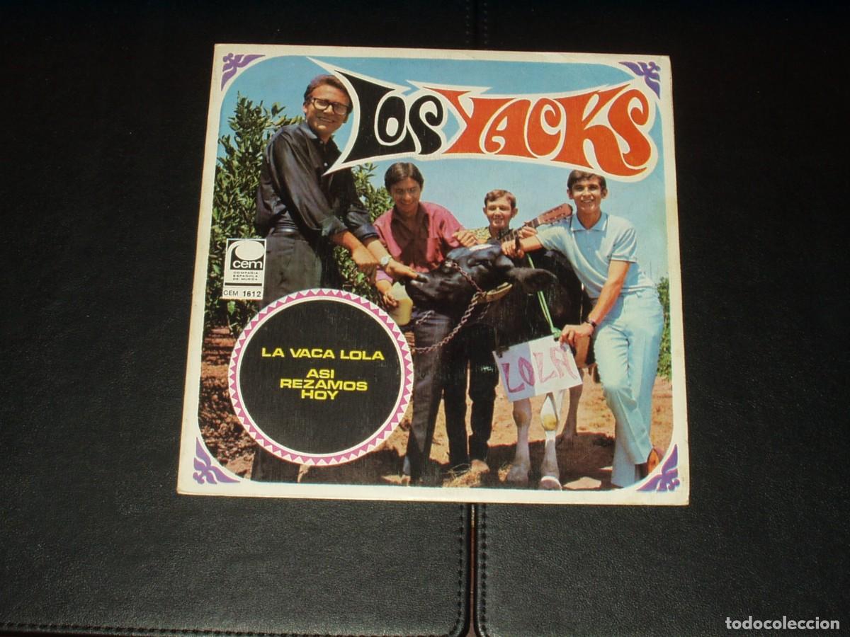 Discos de vinilo: YACKS SINGLE LA VACA LOLA