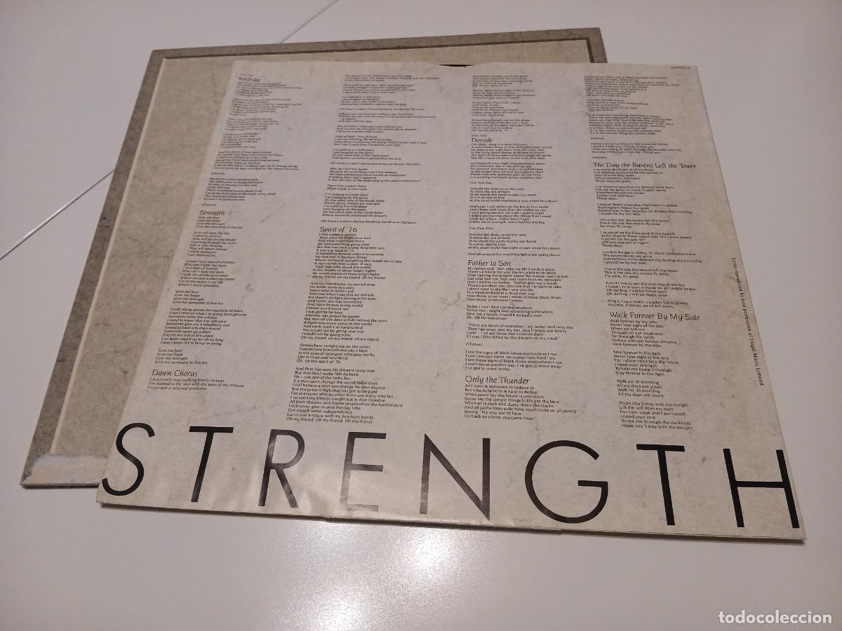 Discos de vinilo: Alarm &ndash; Strength- (1985) LP disco vinilo - Foto 6