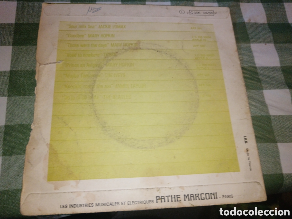 Discos de vinilo: The Beatle - Something / Come Together (P) - Foto 2