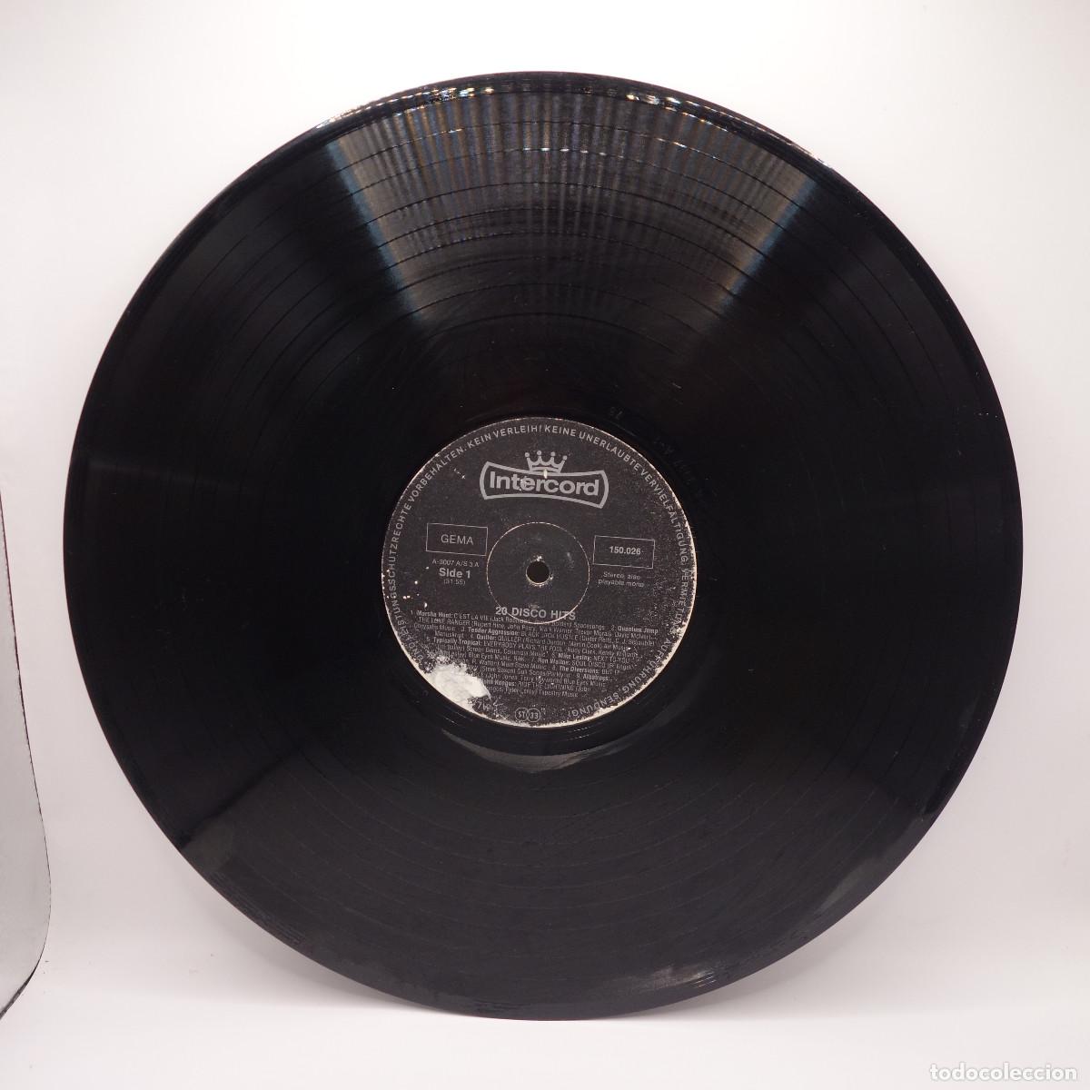 Discos de vinilo: 20 DISCO HITS - INTERCORD - Foto 6